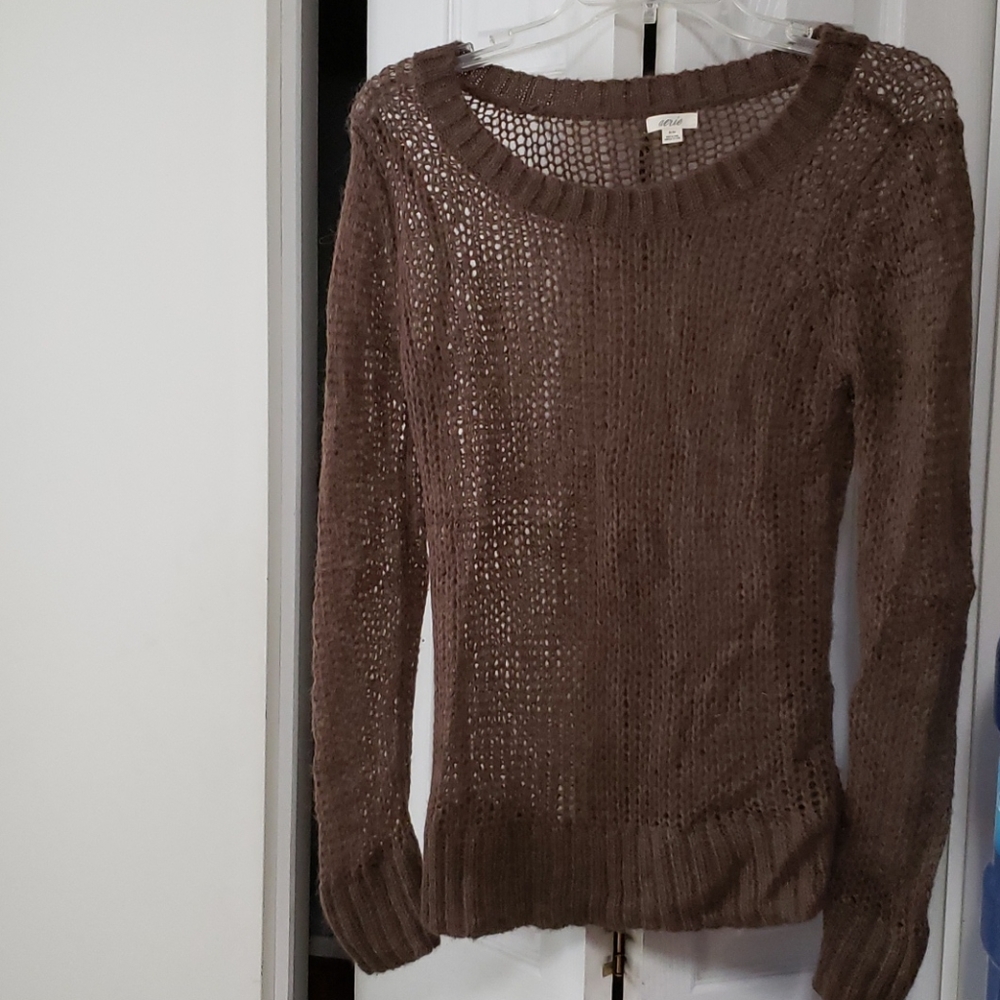 Loose knit sweater